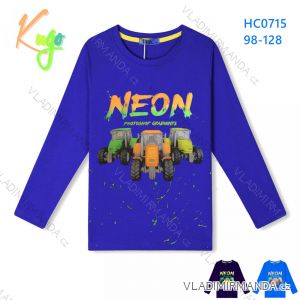 T-shirt with 3D picture long sleeve kids' boys (98-128) KUGO S3138