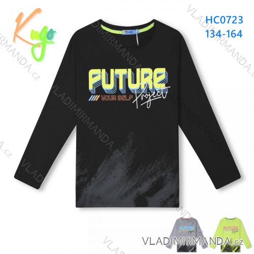 Boys long sleeve shirt (134-164) KUGO S3129