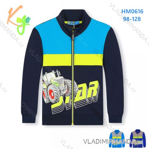 Sweatshirt cotton youth boys (134-164) KUGO ML7137