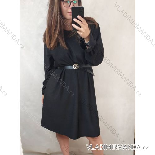 Dress with 3/4-sleeve ladies pocket (uni sl) ITALIAN Fashion IM3181746