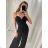 Women's Elegant Long Strapless Dress (S/M ONE SIZE) ITALIAN FASHION IMPHD2280689