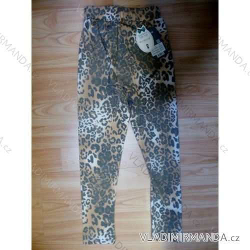 Leggings of a young puppy and a dad girl (128-134) AURA VIA GA917
