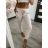Elegant long women's pants (UNI S-L) ITALIAN FASHION IMD20251 M / L Pink lights