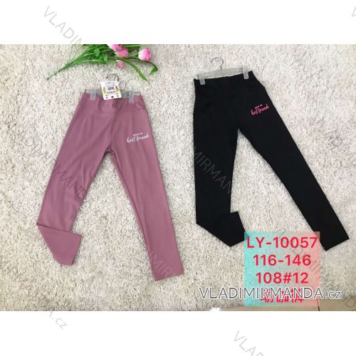 Long leggings children's youth girls (116-146) ACTIVE SPORT ACT22LY-10057