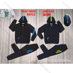 Youth boy's set of hooded sweatshirt with zip and sweatpants (146-176) ACTIVE SPORT ACT22XHZ-0691