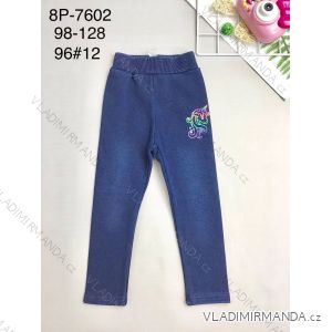 Children's girls' skinny jeans leggings (98-128) ACTIVE SPORT ACT228P-7602