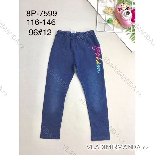 Leggings denim jeans light girls teen girls (116-146) ACTIVE SPORT ACT218P-7496