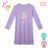 Long-sleeved night shirt for children, teenagers, girls (116-146) KUGO MN3773