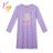 Long-sleeved night shirt for children, teenagers, girls (116-146) KUGO MN3773