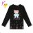 T-shirt long sleeve youth girls (134-164) KUGO PC3799