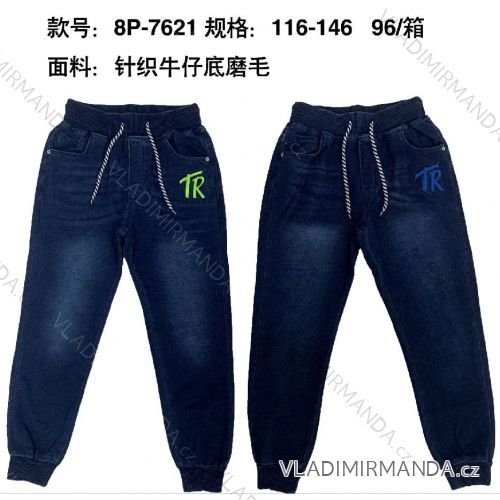 Children's jeans for boys (116-146) ACTIVE SPORT ACT228P-7621