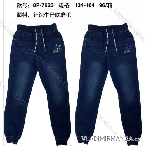 Rifle jeans dlouhé dorost chlapecké (134-164) ACTIVE SPORT ACT228P-7622