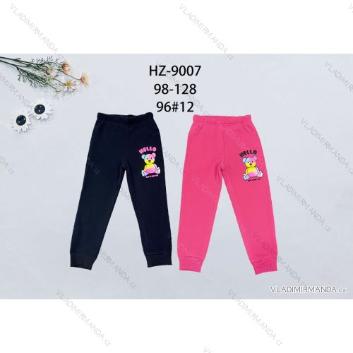 Children's long sweatpants for girls (98-128) ACTIVE SPORT ACT22HZ-9007