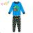 Long infant pajamas for girls and boys (80-110) KUGO MP1750