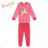 Long infant pajamas for girls and boys (80-110) KUGO MP1750