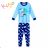 Long infant pajamas for girls and boys (80-110) KUGO MP1750