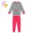 Girls' long pajamas (134-164) KUGO MP1764