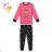 Girls' long pajamas (134-164) KUGO MP1764