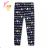 Children's long leggings (98-128 / black) KUGO M0185