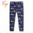 Children's long leggings (98-128 / black) KUGO M0185