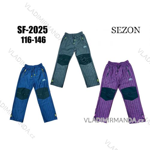 Warm softshell pants children's girls and boys (134-164) SEZON SEZ21SF-1930