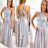 Women's Dress Long Straps Variable Tie (S/M/L/XL ONE SIZE) ITALIAN FASHION IMM223000HG - Fuchsia Pink - S/M