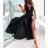 Women's Dress Long Straps Variable Tie (S/M/L/XL ONE SIZE) ITALIAN FASHION IMM223000HG - Fuchsia Pink - S/M
