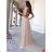 Women's Dress Long Straps Variable Tie (S/M/L/XL ONE SIZE) ITALIAN FASHION IMM223000HG - Fuchsia Pink - S/M