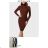 Elegant icecool long strapless dress for women (S / M ONE SIZE) ITALIAN FASHION IMM22921