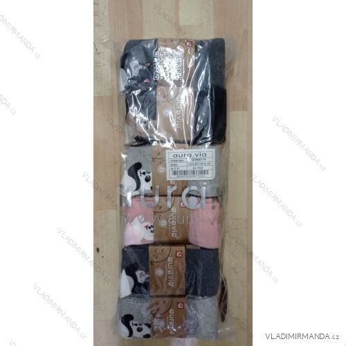 Baby tights, children's and adolescent girls (1-12 years old) AURA.VIA AURA2GHN7595