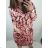 Women's short sleeve dress oversized (L-3XL) POLISH FASHION PMF20013