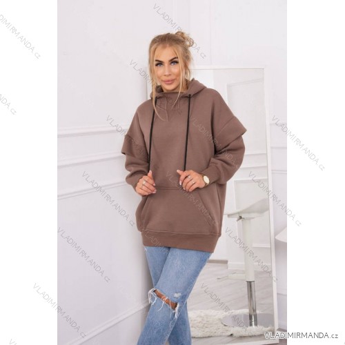 Mocha insulated sweatshirt