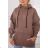 Mocha insulated sweatshirt