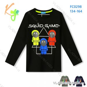 Boys long sleeve shirt (134-164) KUGO S3129