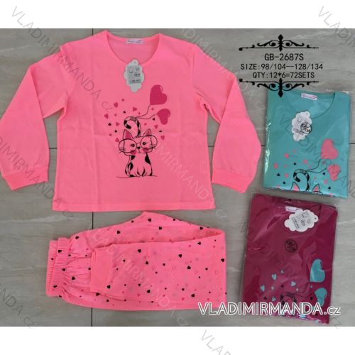 Pajamas long adolescent girls (134-170) VALERIE DREAM GB-8885