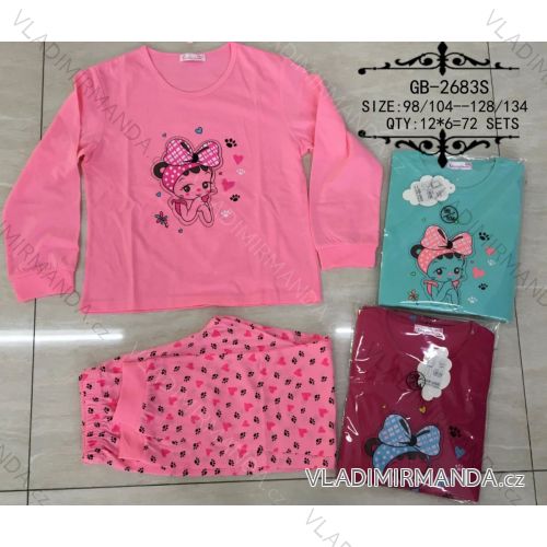 Pajamas long adolescent girls (134-170) VALERIE DREAM GB-8885