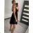 Elegant short-sleeved women's dress (uni s-m) ITALIAN FASHION IMM225969