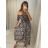 Women's Elegant Long Sleeve Dress (S / M / L ONE SIZE) ITALIAN FASHION IMWA21002