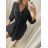 Women's oversized cotton long sleeve shirt (S / M ONE SIZE) ITALIAN FASHION IMWM221600