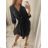 Women's oversized cotton long sleeve shirt (S / M ONE SIZE) ITALIAN FASHION IMWM221600