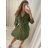 Women's oversized cotton long sleeve shirt (S / M ONE SIZE) ITALIAN FASHION IMWM221600