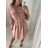 Women's oversized cotton long sleeve shirt (S / M ONE SIZE) ITALIAN FASHION IMWM221600
