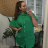 Women's long summer dress (uni s-m) ITALIAN FASHION IMM20119 Royal blue 4XL / 5XL