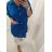Women's long summer dress (uni s-m) ITALIAN FASHION IMM20119 Royal blue 4XL / 5XL