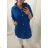 Women's long summer dress (uni s-m) ITALIAN FASHION IMM20119 Royal blue 4XL / 5XL