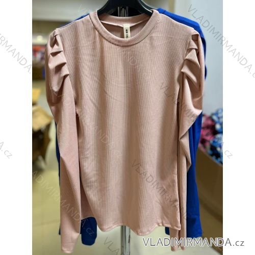 Women's Long Sleeve T-Shirt (S/M ONE SIZE) ITALIAN FASHION IMM22HF12987