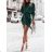 Elegant mini long sleeve dress for women (UNI S / M) ITALIAN FASHION IMM20928