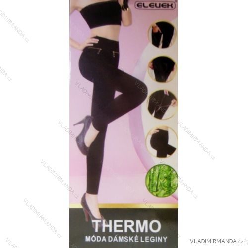 Leggings-warm toe warm bamboo ladies (m-2xl) ELEVEK 8000E
