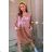 Women's Plus Size Long Sleeve Dress (XL/2XL ONE SIZE) ITALIAN FASHION IMC22546