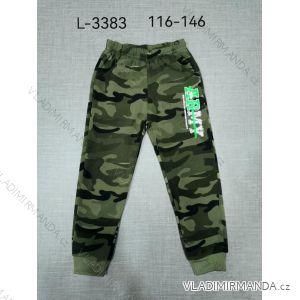 Sweatpants weak boys camouflage puppy (116-146) SEZON SEZ21L362